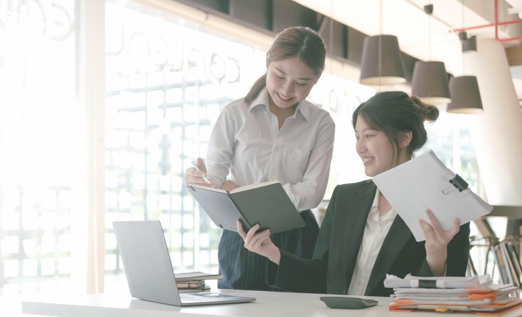 Construction project coordination meeting with timeline planning